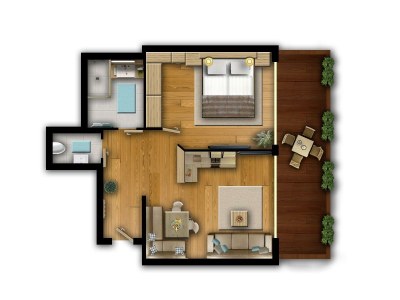 Apartment Appartement Typ 2 DG - 2-4 Personen - Features photo 23