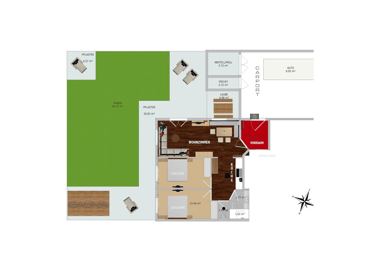 Apartment Lechtal Lodge