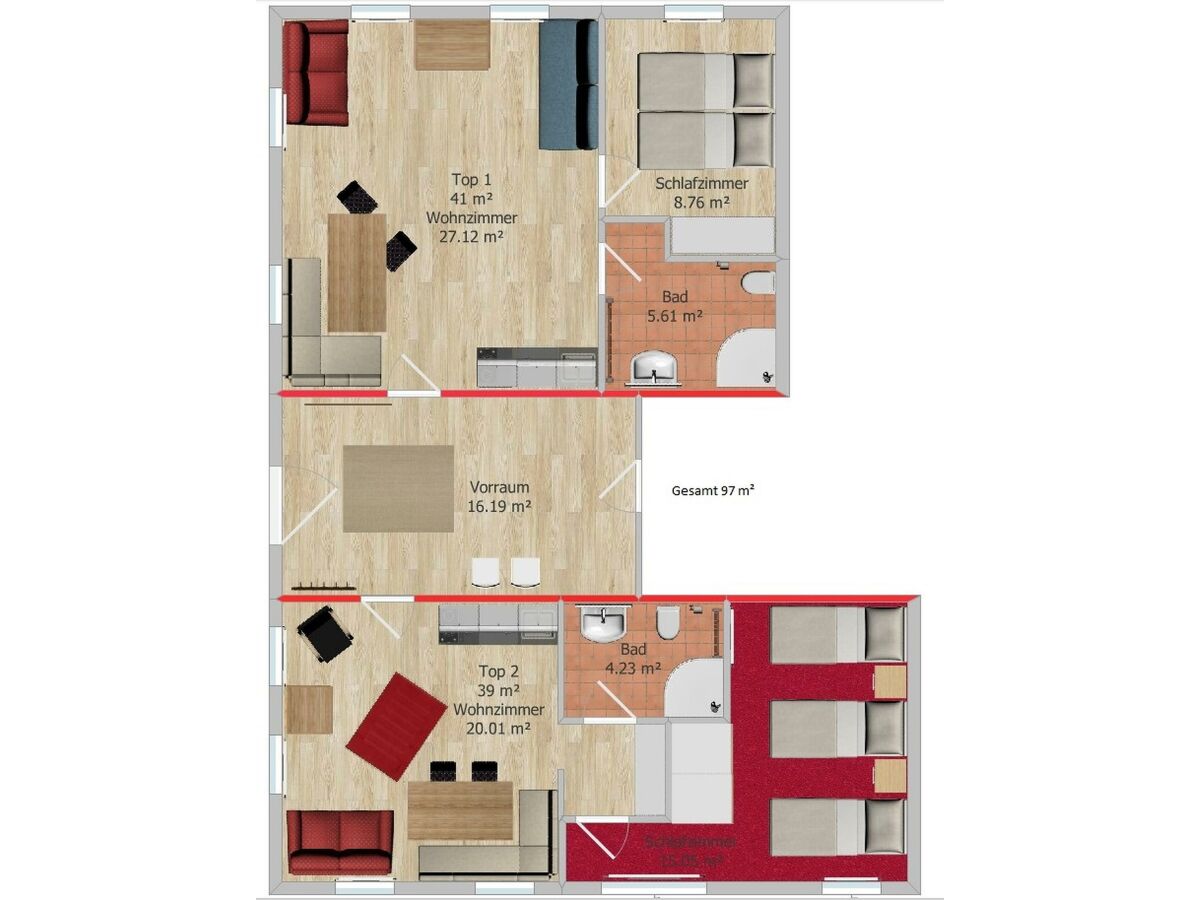 Apartment Bergschaf I