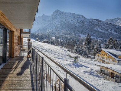 Apartment Ferienwohnung "Elferkopf", 80 m2, OG, Eckbalkon - Outdoor photo 4