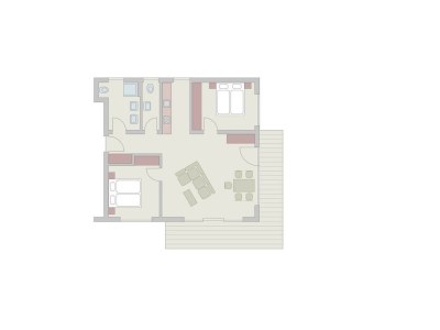 Apartment Ferienwohnung "Elferkopf", 80 m2, OG, Eckbalkon - Outdoor photo 6