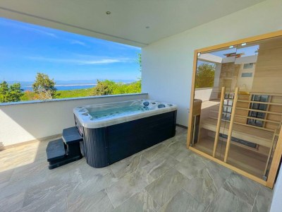 Holiday house Holiday home with bubble bath , sauna and sea view - Outdoor photo 34