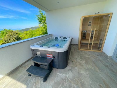 Holiday house Holiday home with bubble bath , sauna and sea view - Outdoor photo 35