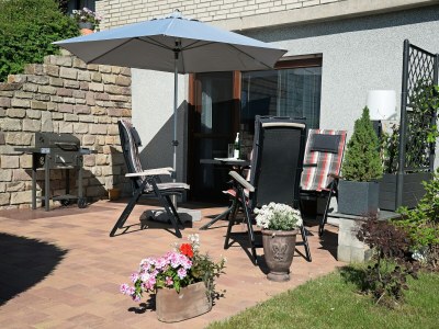 Apartment Sonnige Wohnung in Bad Driburg mit Garten - Outdoor photo 7
