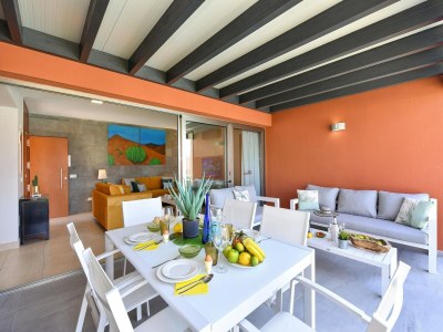 Holiday park Villa in Salobre with Heated Pool & Panoramic Views - Outdoor photo 8