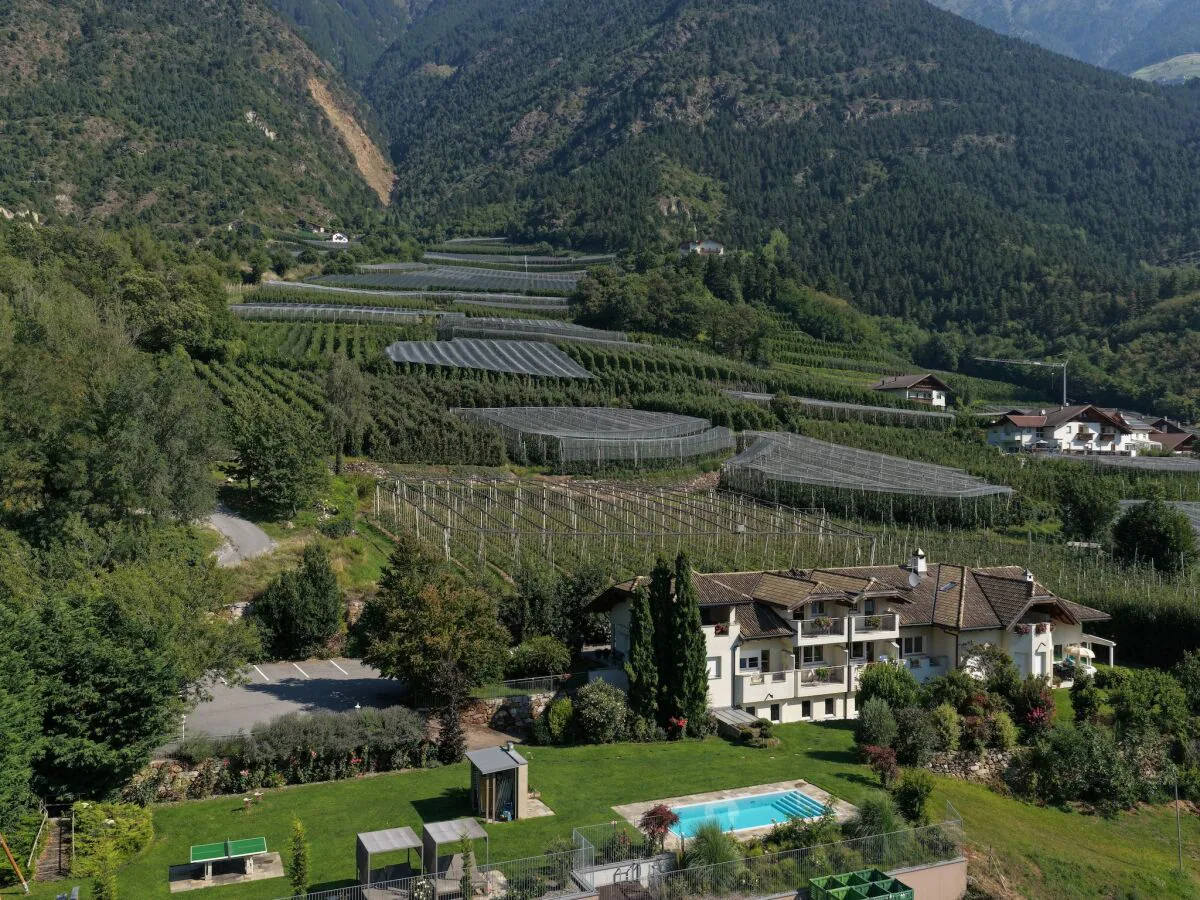 Apartment Wohnung in Goldrain mit Pool und Bergblick - Outdoor photo 5