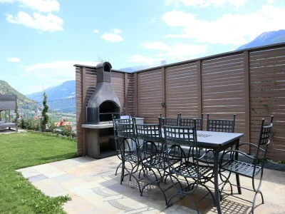 Apartment Wohnung in Goldrain mit Pool und Bergblick - Outdoor photo 2