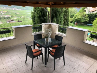 Apartment Wohnung in Goldrain mit Pool und Bergblick - Outdoor photo 10