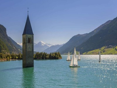 Apartment Wohnung in Goldrain mit Pool und Bergblick - Outdoor photo 10