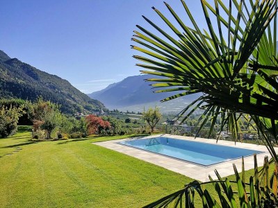 Apartment Wohnung in Goldrain mit Pool und Bergblick - Outdoor photo 19