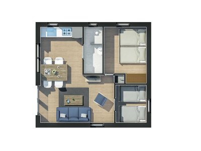 Holiday park Bungalow mit Terrasse in Bedafse Bergen - Outdoor photo 36