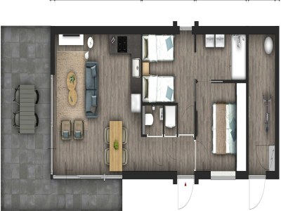 Holiday park Lodge in Water Village by the Waterfront - Outdoor photo 23