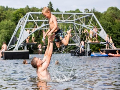 Holiday park Bungalow in Eifelpark near Kronenburger Lake - Outdoor photo 12