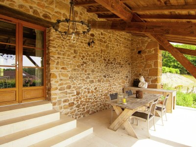 Holiday park Gemütliches Ferienhaus in Roussines, Dordogne - Outdoor photo 3