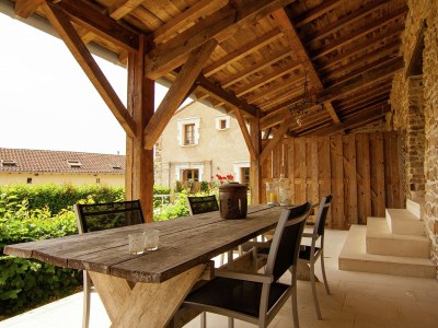 Holiday park Gemütliches Ferienhaus in Roussines, Dordogne - Outdoor photo 8