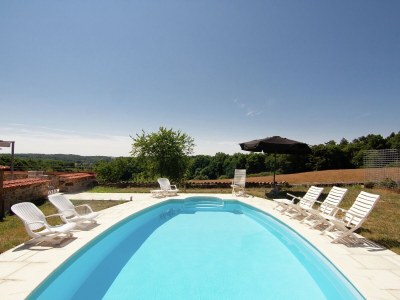Holiday park Ferienhaus in Roussines mit Privatpool - Outdoor photo 7
