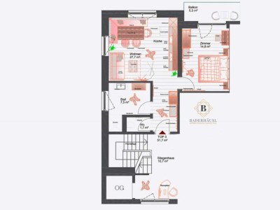 Apartment Apartment in Bramberg near Cable Car - Features photo 35