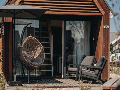 Holiday park Tiny House in Zeeland near Nieuwvliet Beach - Outdoor photo 3