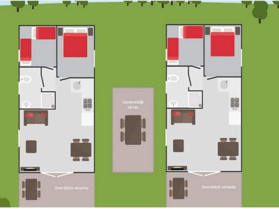 Holiday park Chalet in Netherlands with Private Sauna - Outdoor photo 20