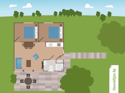 Holiday park Bungalow in Niederlande mit Gartenterrasse - Outdoor photo 26