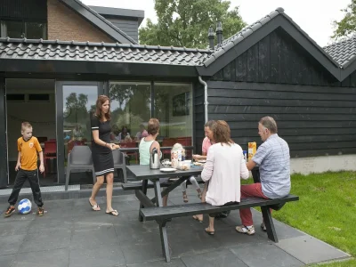 Holiday park Villa in Netherlands with Private Pool - Outdoor photo 6