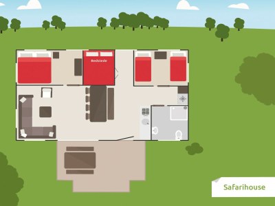 Holiday park Safari Tent in Nature with Private Facilities - Outdoor photo 18