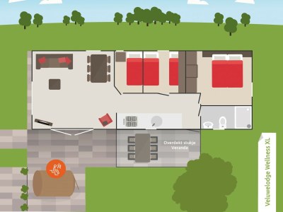 Holiday park Chalet in Niederlande mit privater Sauna - Outdoor photo 16