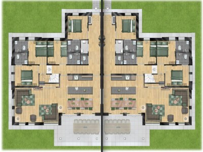 Holiday park Gruppenvilla in den Niederlanden mit Privatsphäre - Outdoor photo 34