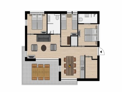 Holiday park Modern Lodge Near Beach - Outdoor photo 34