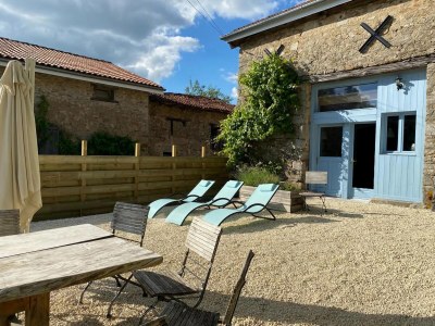 Holiday park Ferienhaus in Saint-Léonard mit Pool - Outdoor photo 8