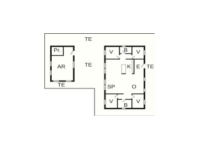 Holiday house 12 Personen Ferienhaus in Løkken-By Traum - Document photo 41