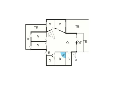 Holiday house 8 person holiday home in Børkop-By Traum - Document photo 44