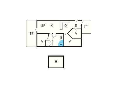 Apartment 8 Personen Ferienhaus in Ringkøbing-By Traum - Document photo 43