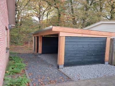 Holiday house Beautiful holiday home in Ermelo with terrace - Outdoor photo 2