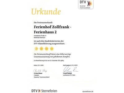 Holiday house 2 auf dem Ferienhof Zollfrank - Document photo 43