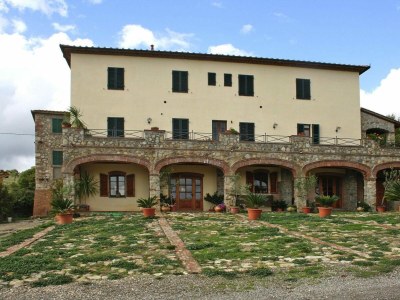 Holiday park Landhaus in Chiusdino mit Panoramablick - Outdoor photo 9