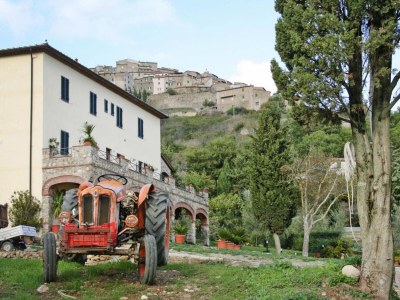 Holiday park Landhaus in Chiusdino mit Panoramablick - Outdoor photo 12
