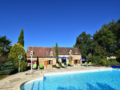 Holiday house Schönes Ferienhaus mit beheiztem Pool - Outdoor photo 7