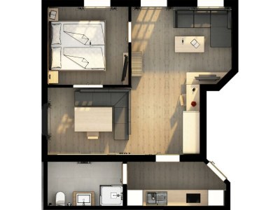 Apartment Ferienwohnung Heuberg  - 1 Schlafzimmer - Features photo 70