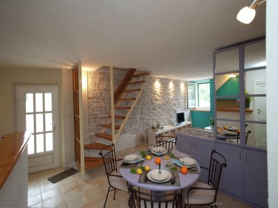 Holiday house Beautiful holiday home on the island Brac, with the sea and a small beach in front of the door! - Features photo 9