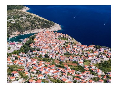 Holiday house Nora – 50 m² große Terrasse mit Meerblick in der Altstadt von Vrbnik - Environment photo 28