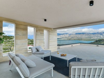 Villa Zariva with pool and panoramic mountain and - Outdoor photo 9