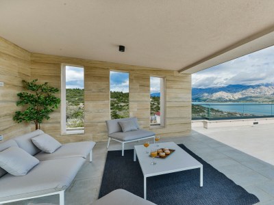 Villa Zariva with pool and panoramic mountain and - Outdoor photo 19