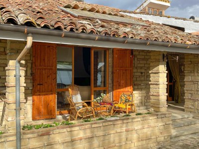 Holiday house Schönes Ferienhaus mit Swimmingpool in der Region Verdicchio - Outdoor photo 8