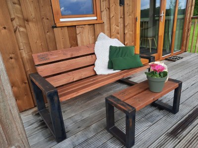Holiday park Lodge by Dutch Meadows with Scenic Veranda - Outdoor photo 12