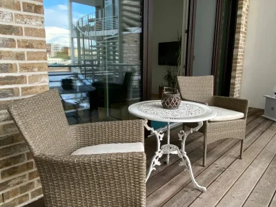 Holiday apartment Ferienwohnung Bootshaus Am Neuen Hafen - Outdoor photo 3