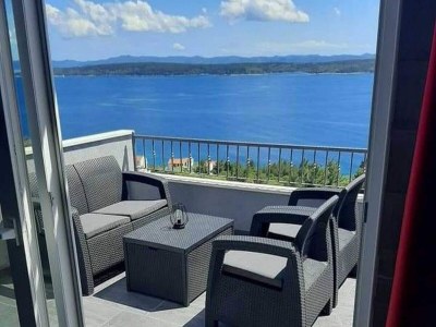 Apartment Apartments Dobrila - One Bedroom Apartment with Terrace and sea view - B1 - Outdoor photo 7