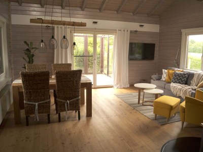 Apartment Ferienhaus, Dusche und Bad, WC, 1 Schlafraum - Features photo 12