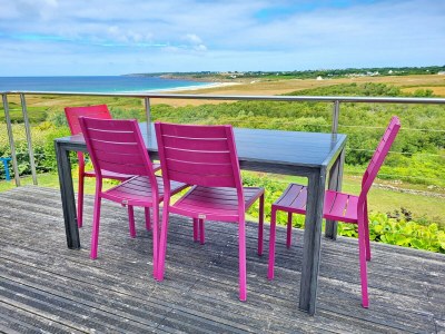Holiday house 622-Ker An Enez,sea view, the beach at the end of the garden - Outdoor photo 3