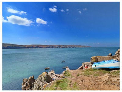 Holiday house 622-Ker An Enez,sea view, the beach at the end of the garden - Environment photo 30